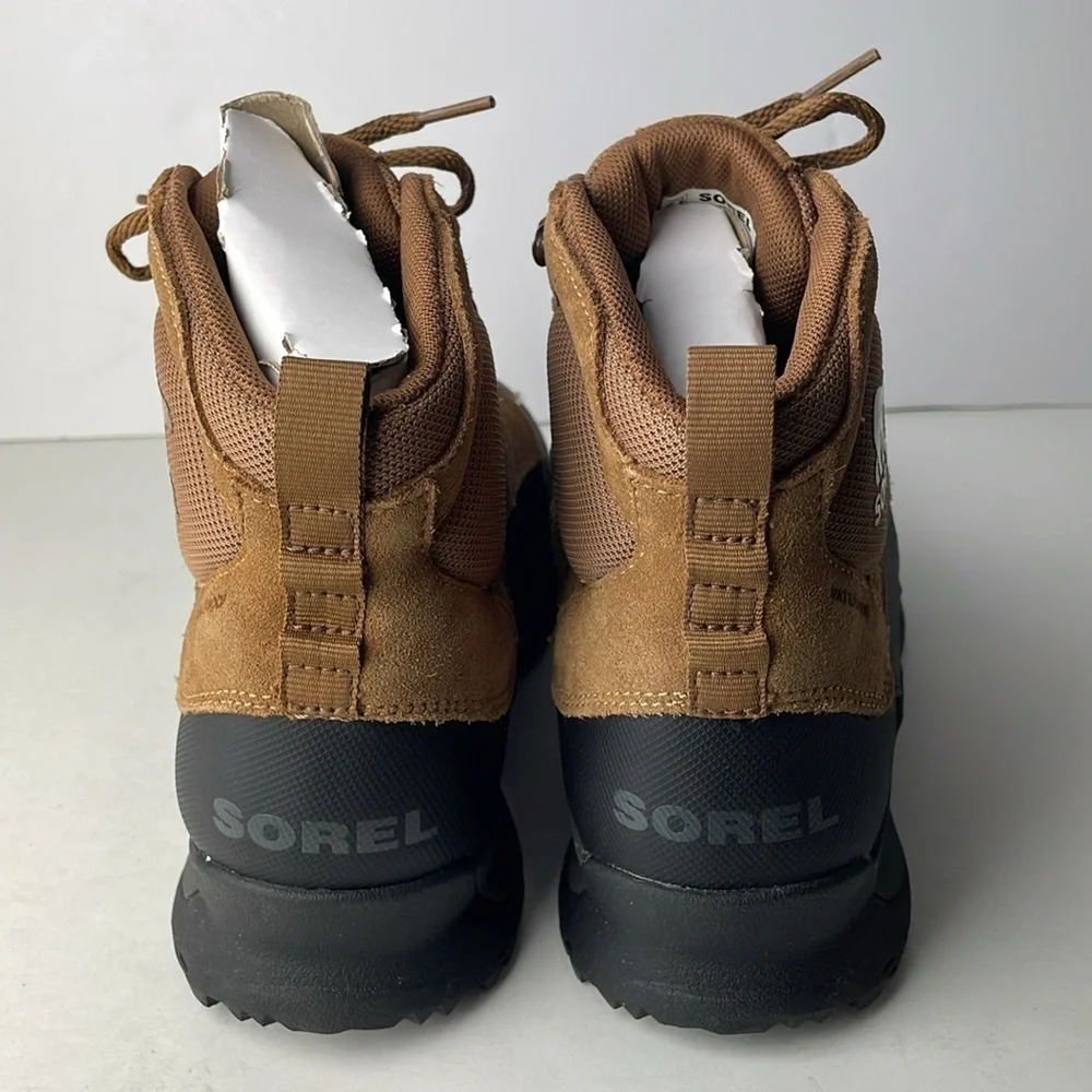 Sorel Buxton Lite Brown Ankle Boots